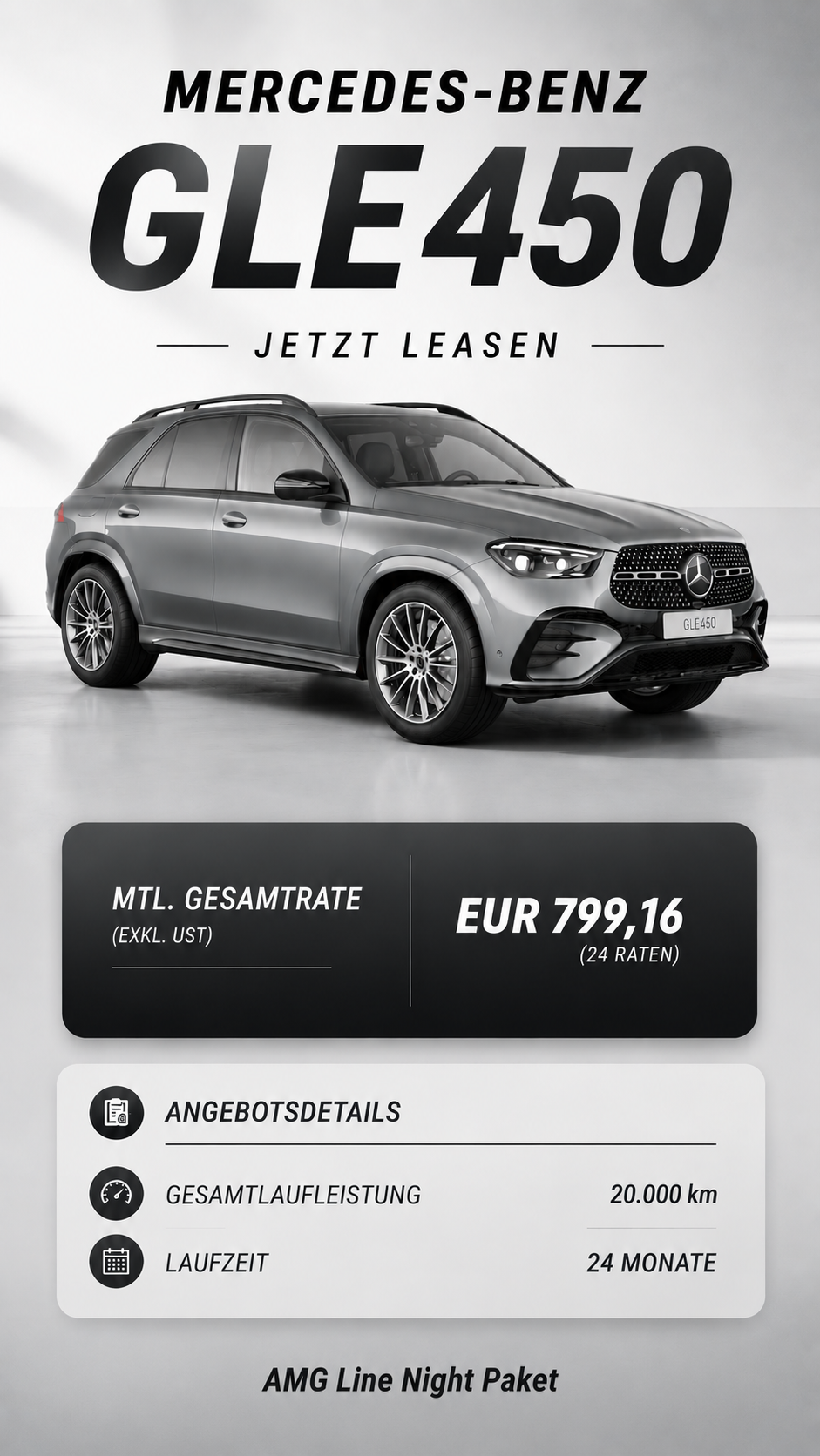 Mercedes-Benz GLE 450 4MATIC Angebot